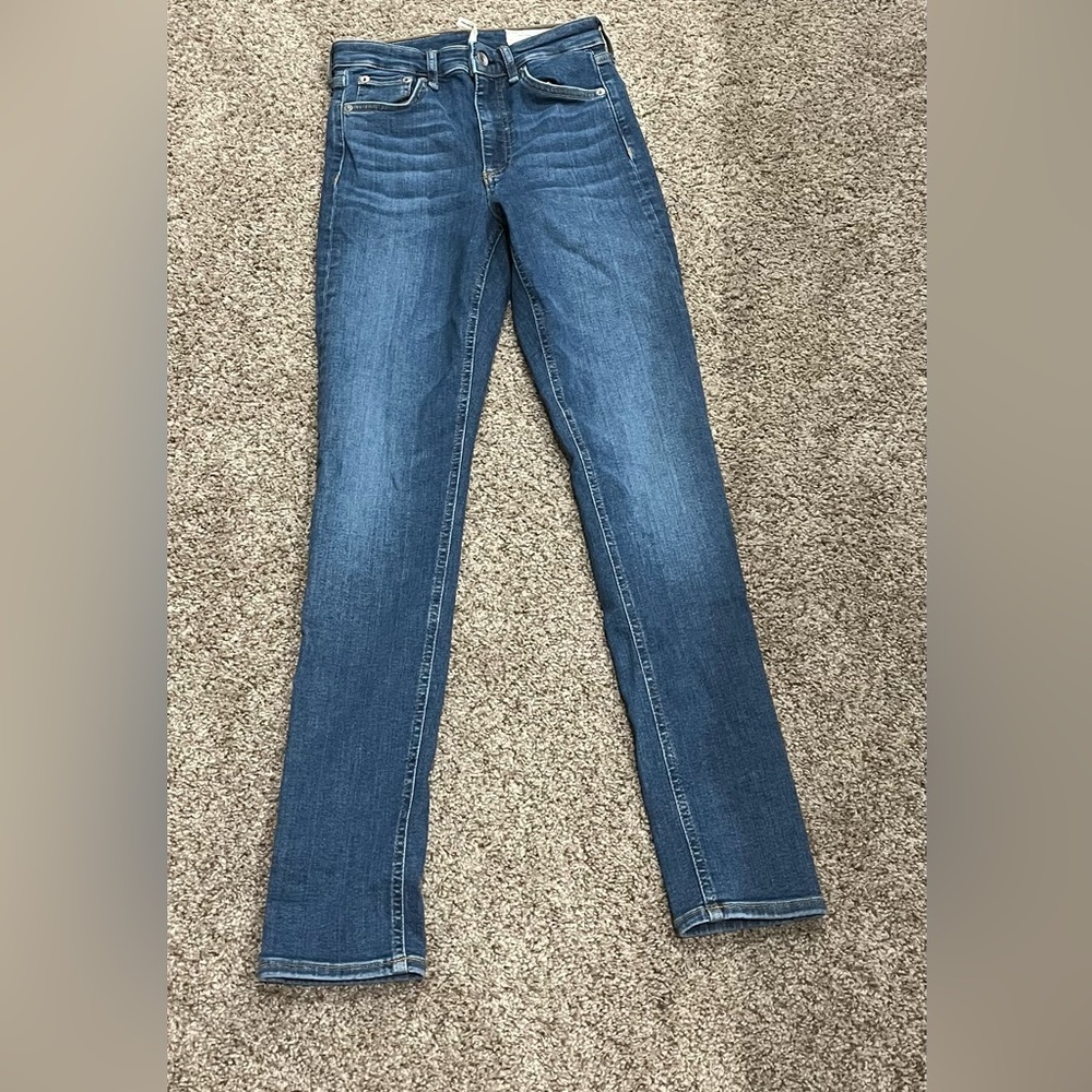Rag & Bone Nina High-Rise skinny jeans size 24 - Color Jinx